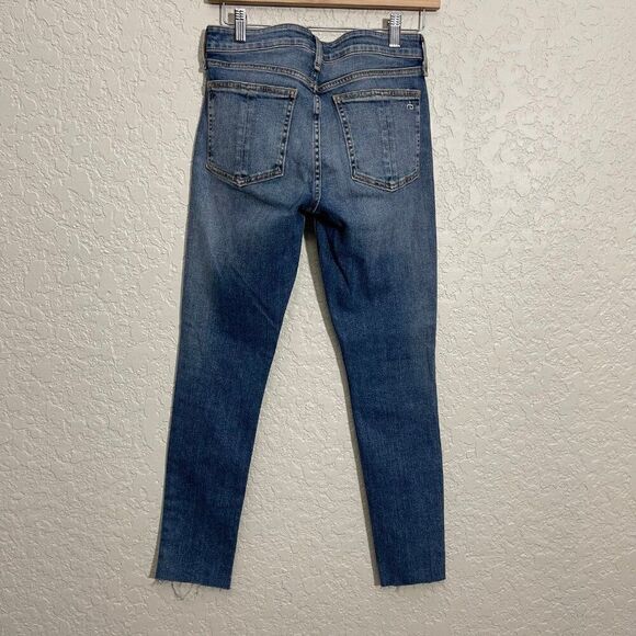 Rag & Bone Cate Mid-Rise Skinny Jeans - Picture 4 of 12